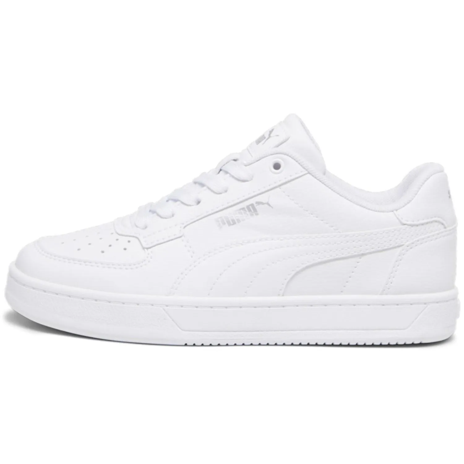 Puma White Caven 2.0 Jr Sneakers