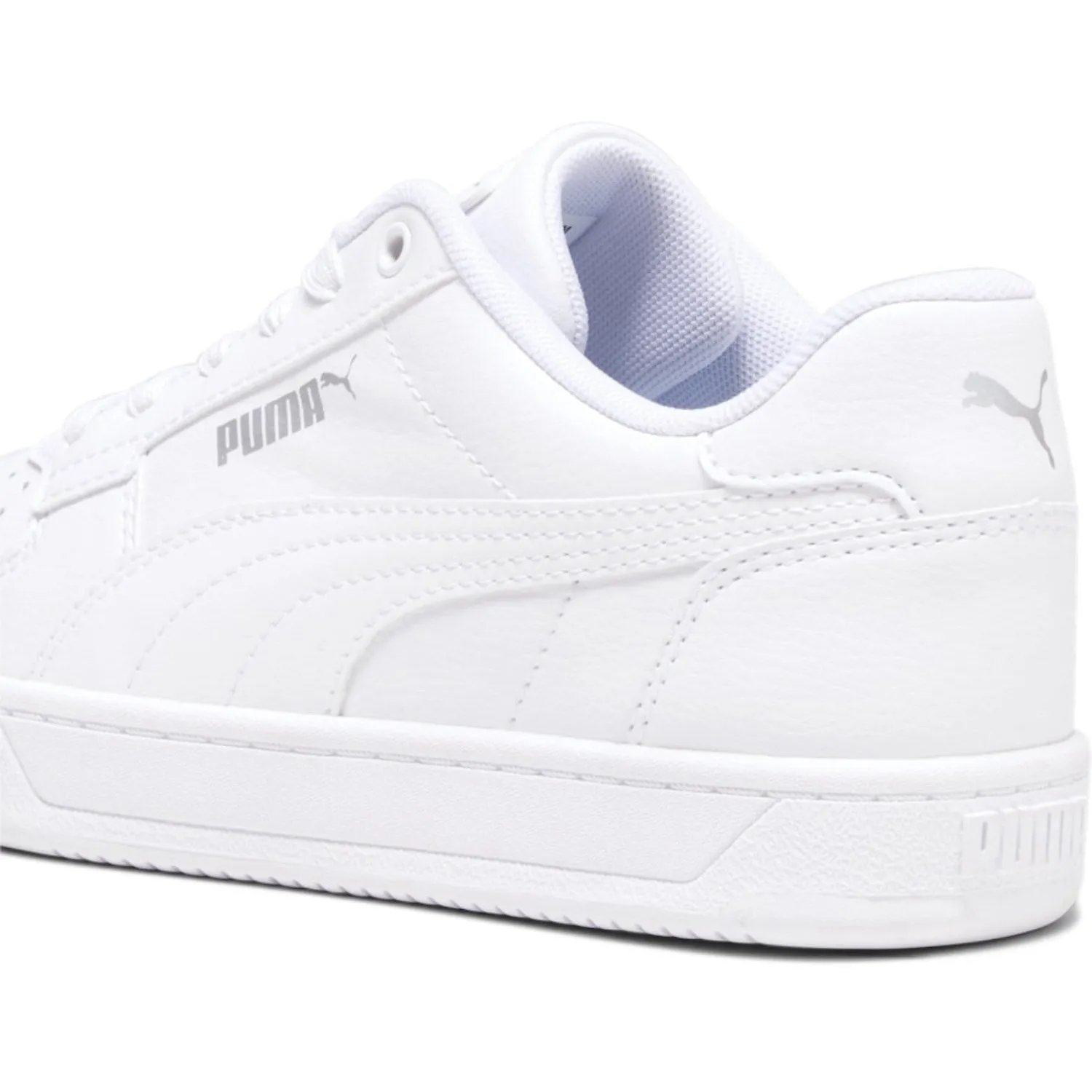 Puma White Caven 2.0 Jr Sneakers