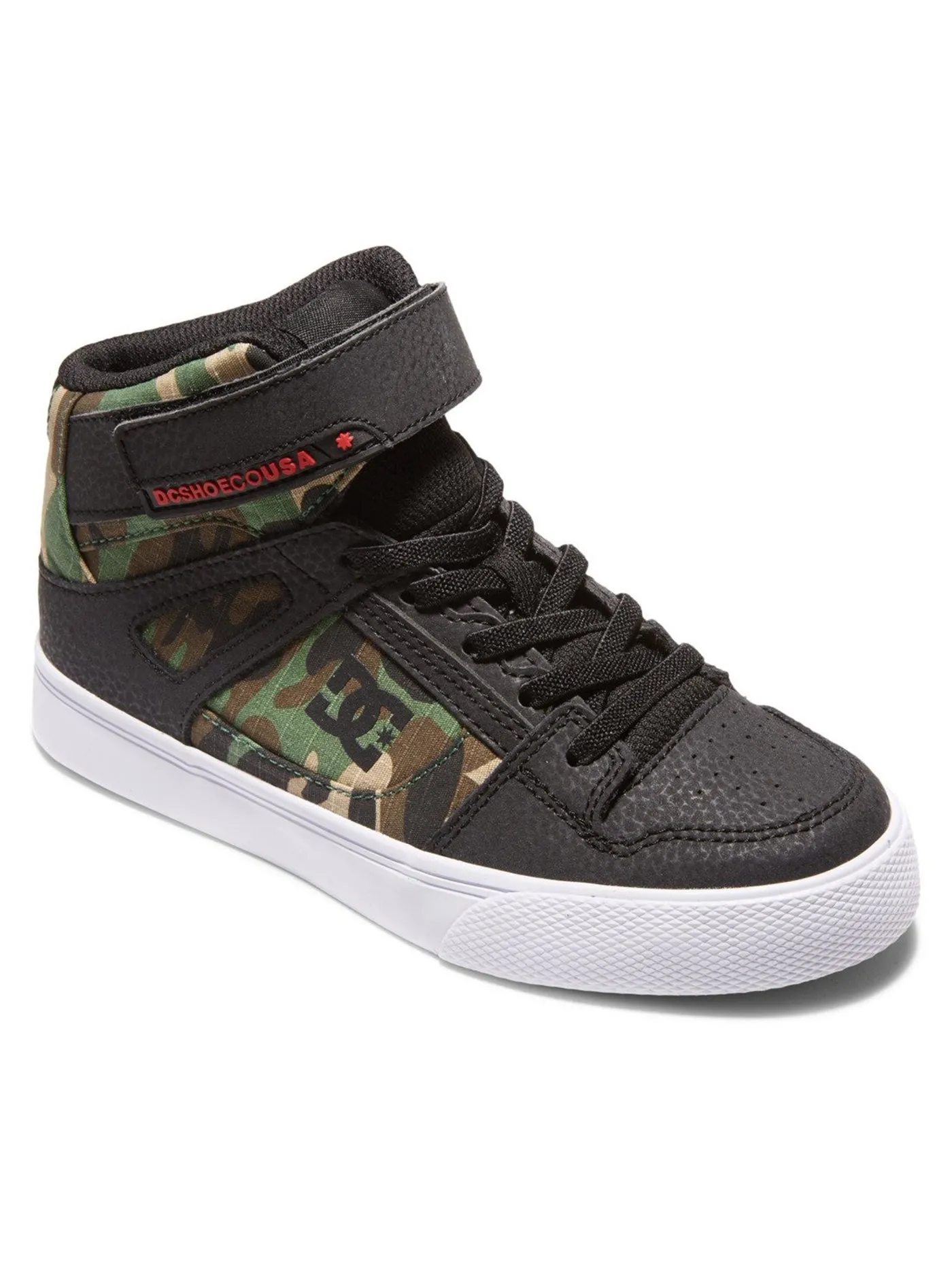 Pure High-Top Ev Black Camo Shoes (Kids)