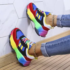 Rainbow Orthopedic Sneakers