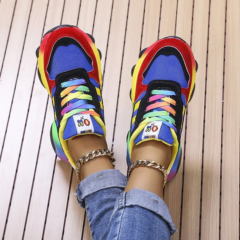 Rainbow Orthopedic Sneakers