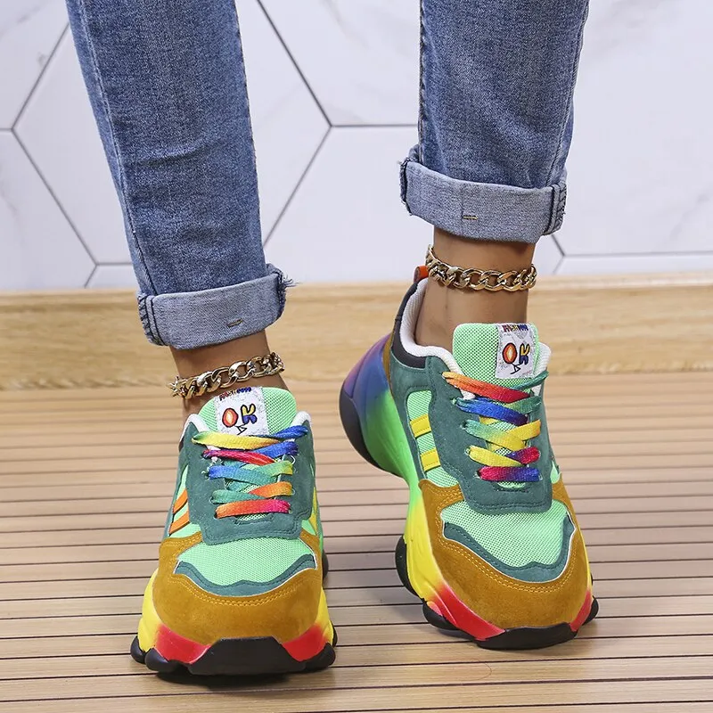 Rainbow Orthopedic Sneakers