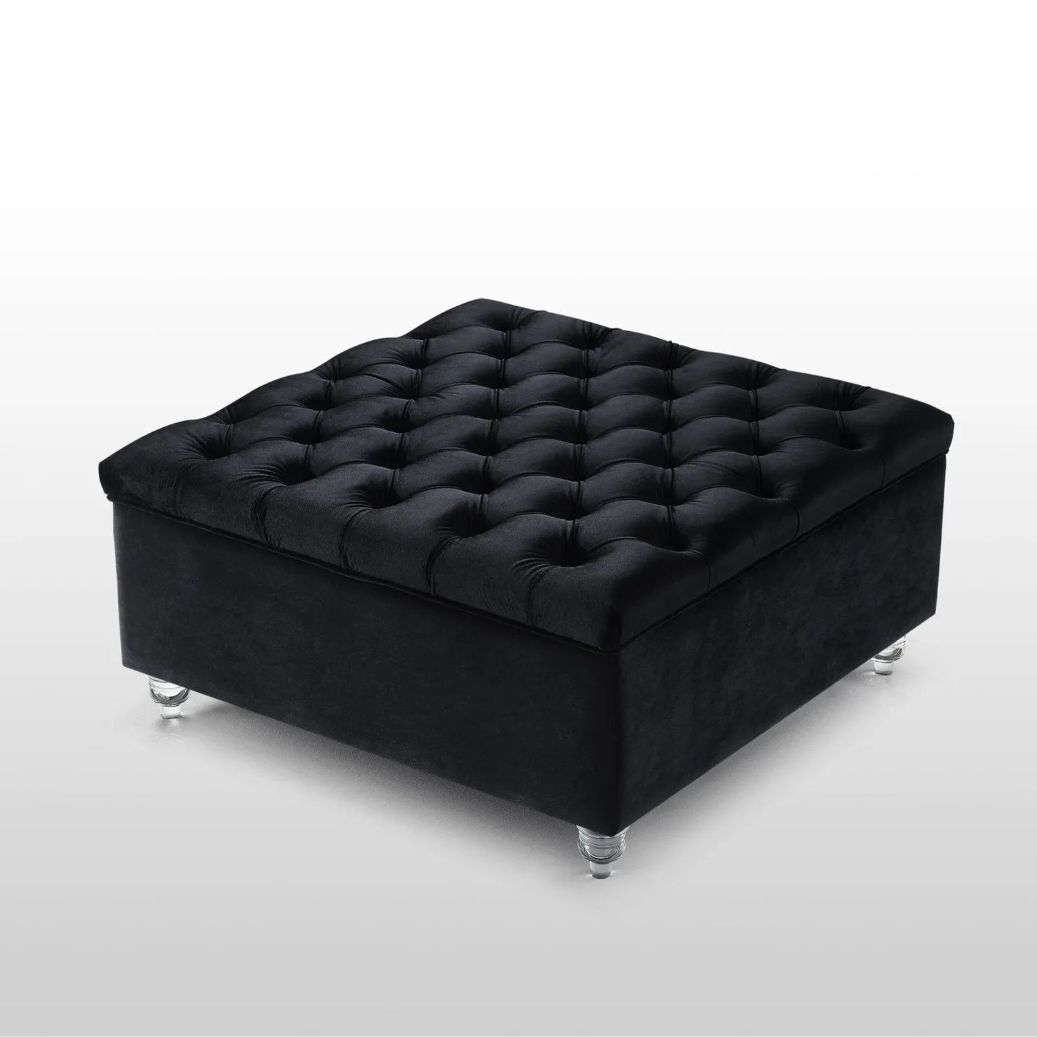 Raphael Velvet Cocktail Ottoman