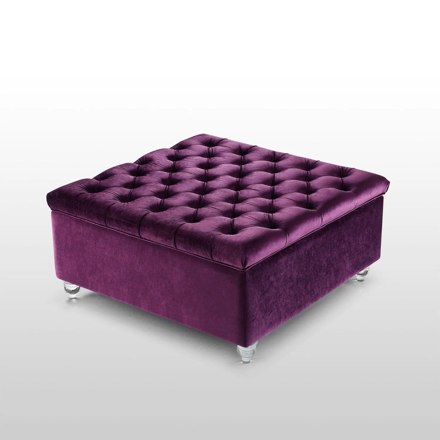 Raphael Velvet Cocktail Ottoman