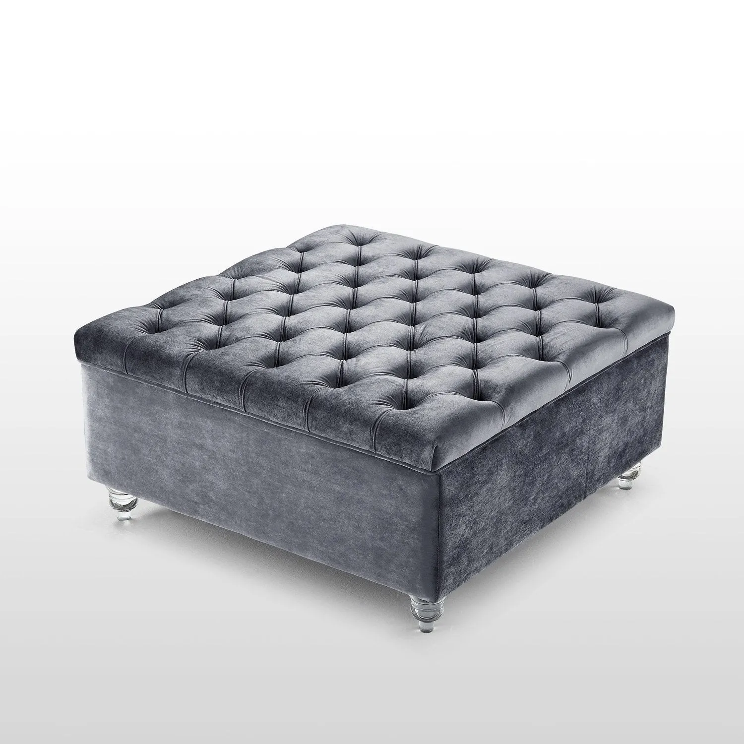 Raphael Velvet Cocktail Ottoman