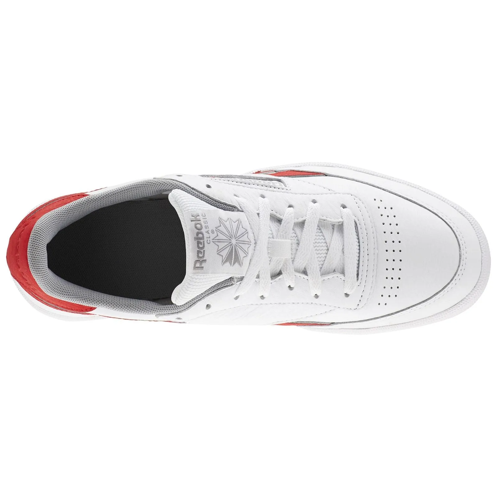 Reebok Revenge Plus Trainers - White / Primal Red