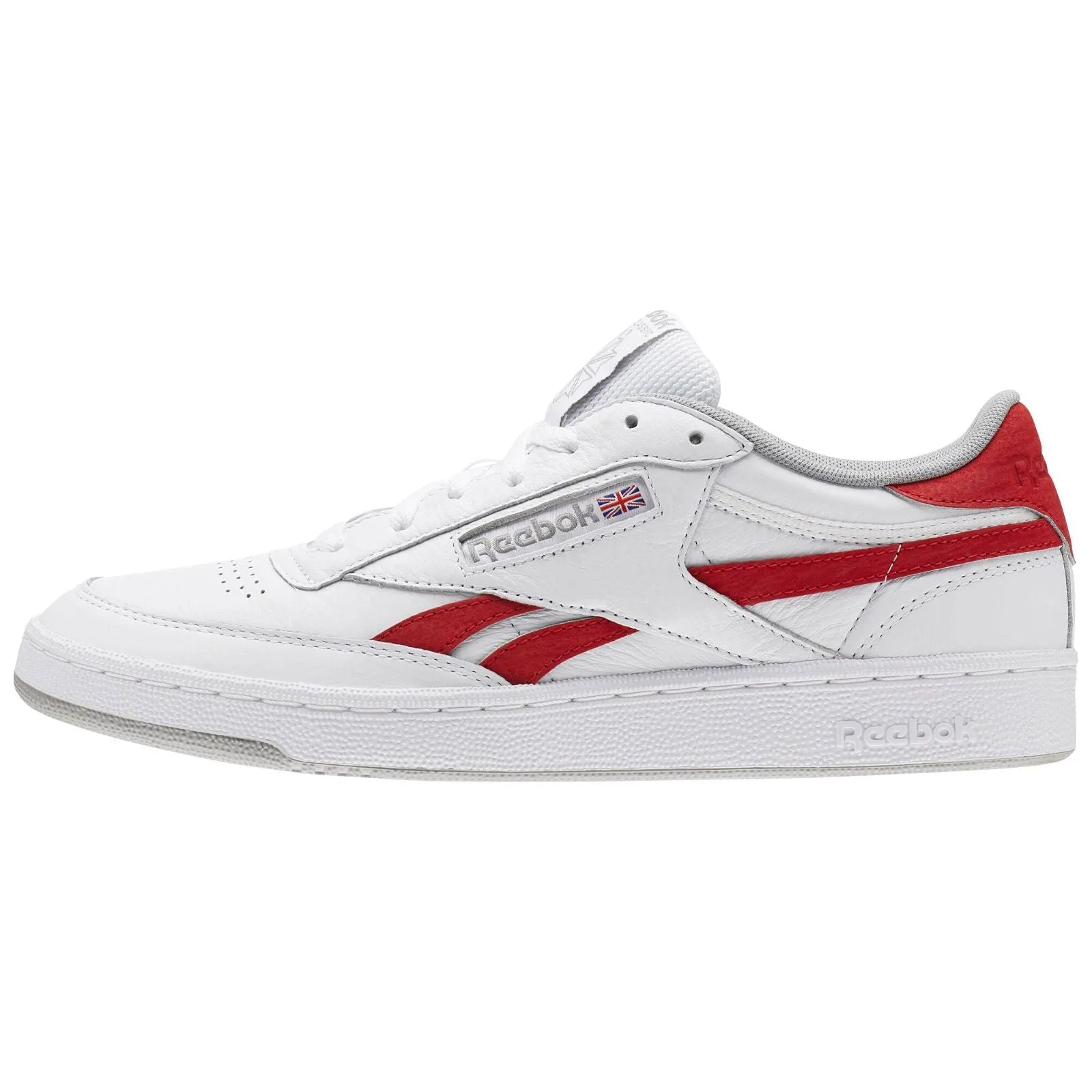 Reebok Revenge Plus Trainers - White / Primal Red