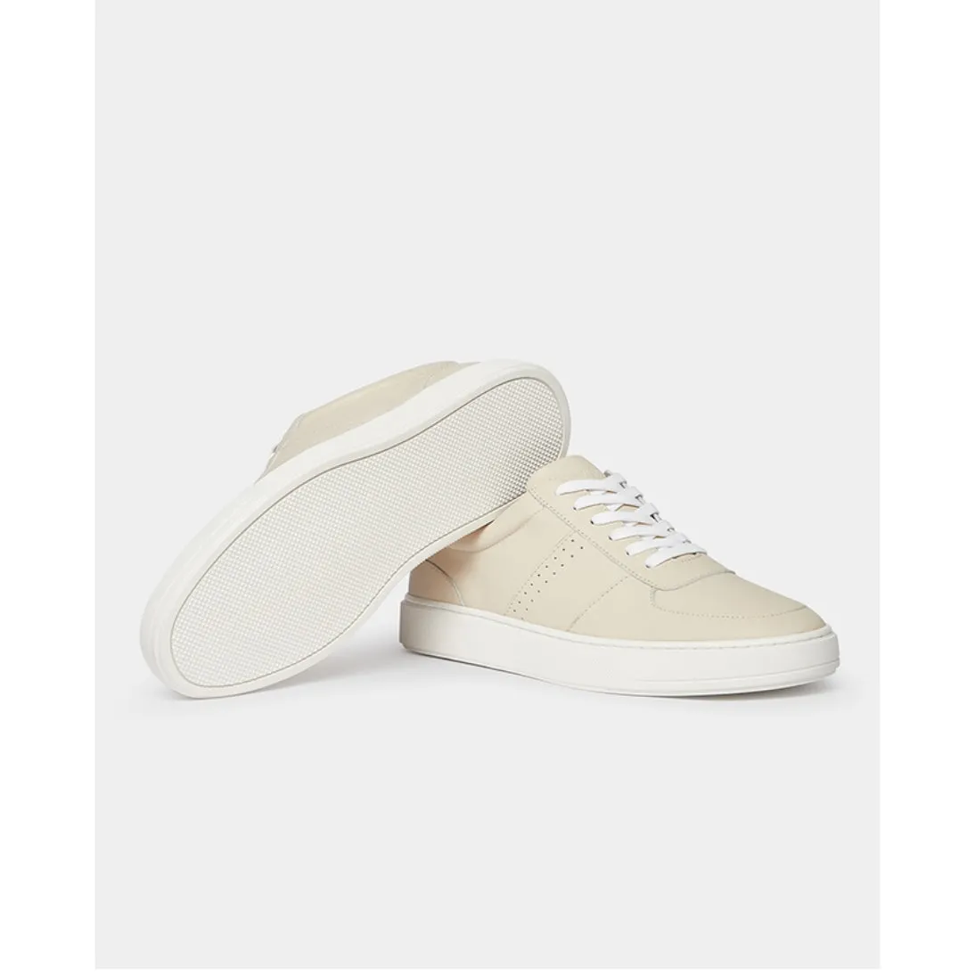 Remus Uomo Enrico Leather Trainers 02207 Natural