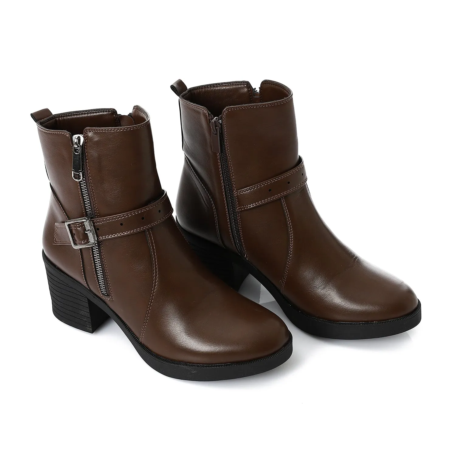 SEQWL ankle boots with buckle details