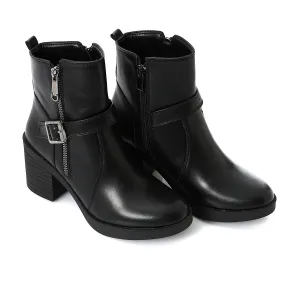 SEQWL ankle boots with buckle details