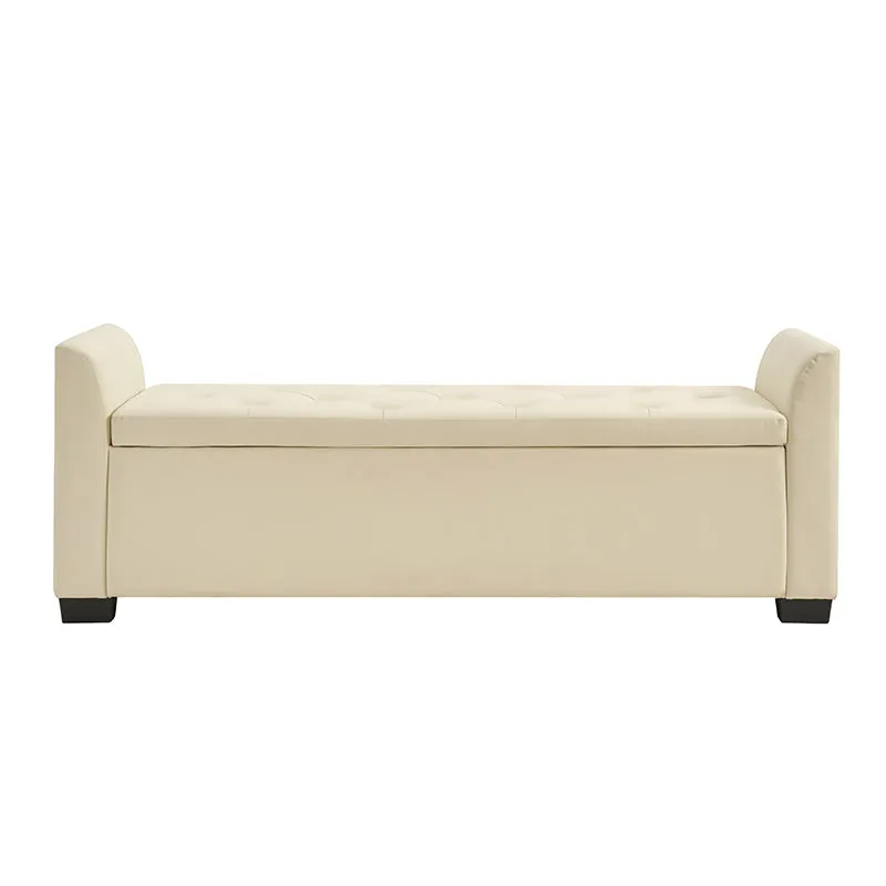 Serena 57.75" Wide Transitional Storage Bench