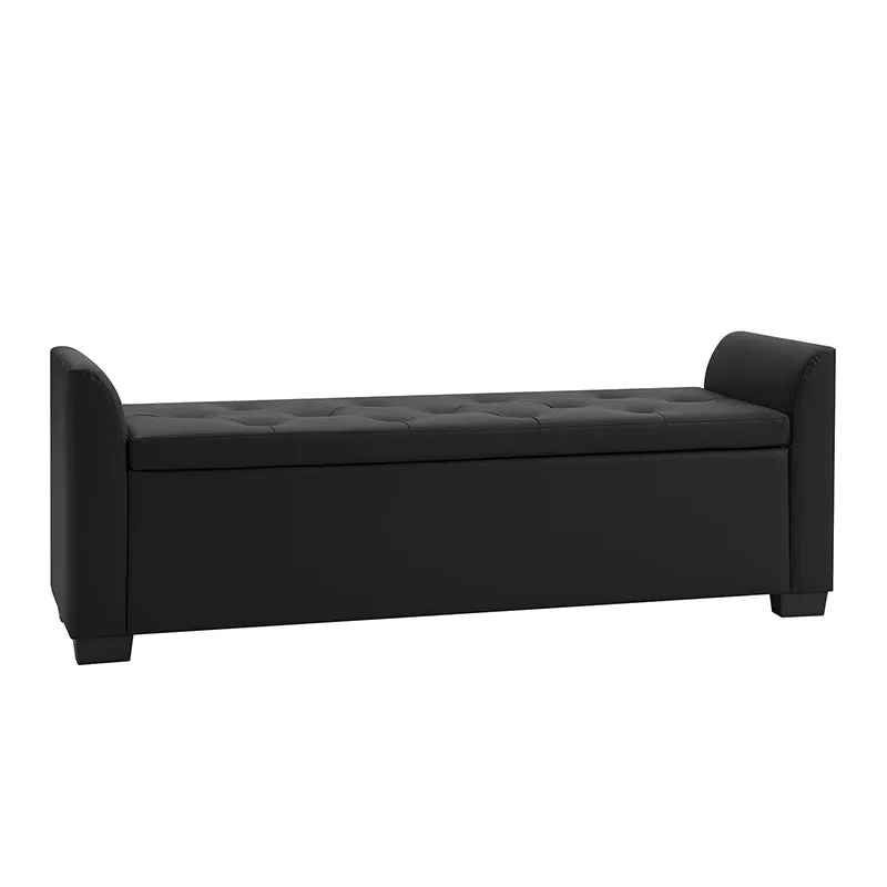 Serena 57.75" Wide Transitional Storage Bench