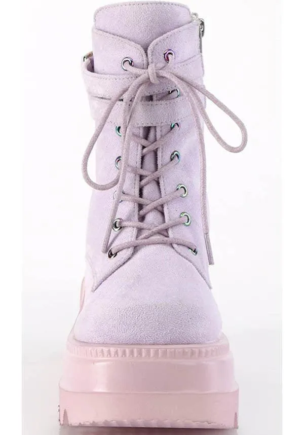 SHAKER-52 [Lavender] | PLATFORM BOOTS [PREORDER]