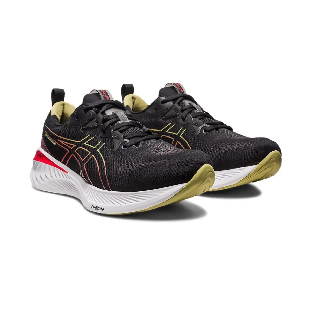 Shoes Asics Gel Cumulus 25 Black Red