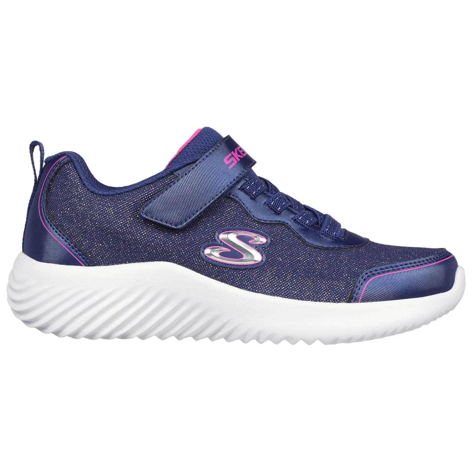 Skechers Junior Bounder Girly Groove Trainers