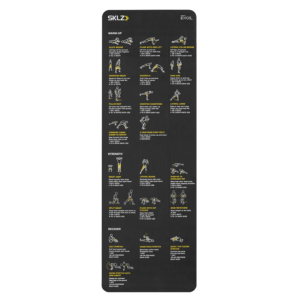 SKLZ Fitness Trainer Mat Black