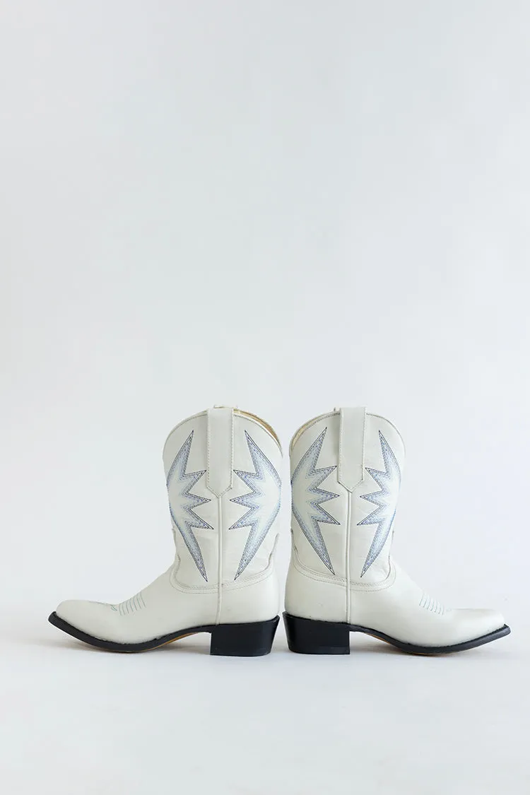 Sun Star White Cowgirl Boot