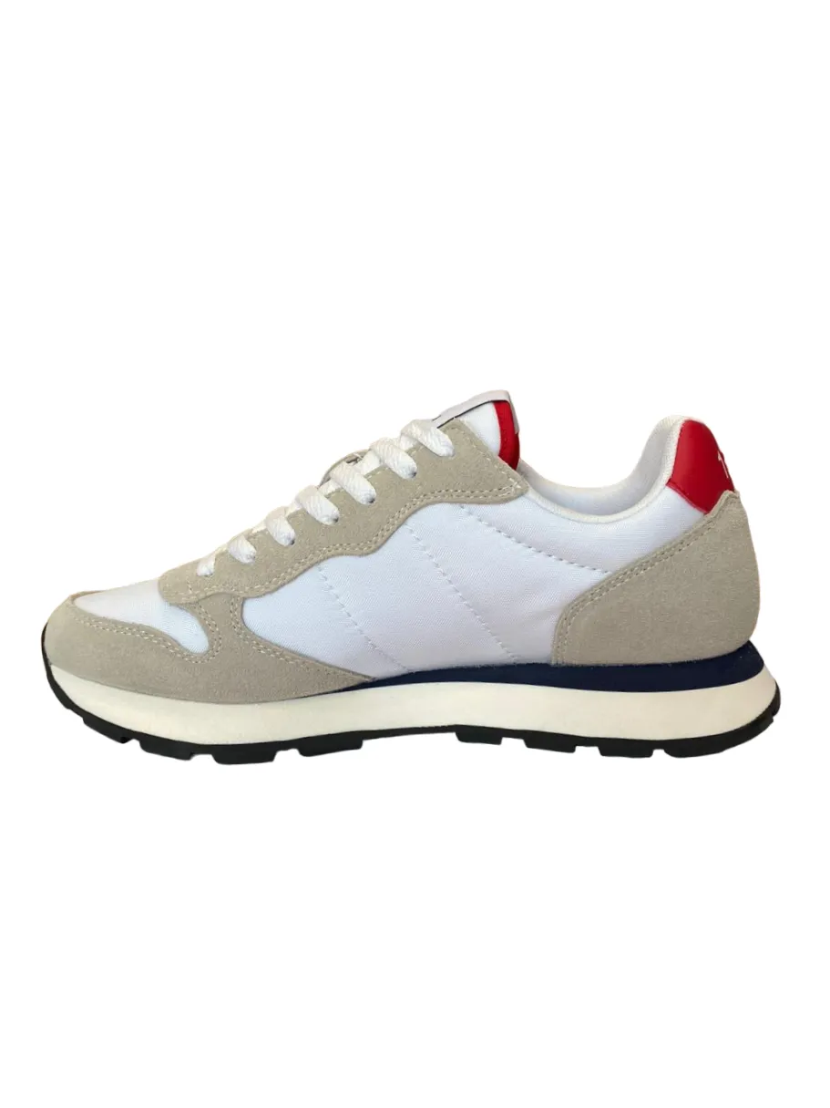 Sun68 sneakers da uomo Tom Solid Nylon Z33101 01 bianco