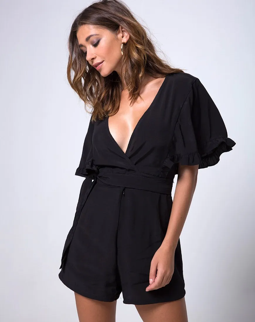 Tamiko Jumpsuit in Black