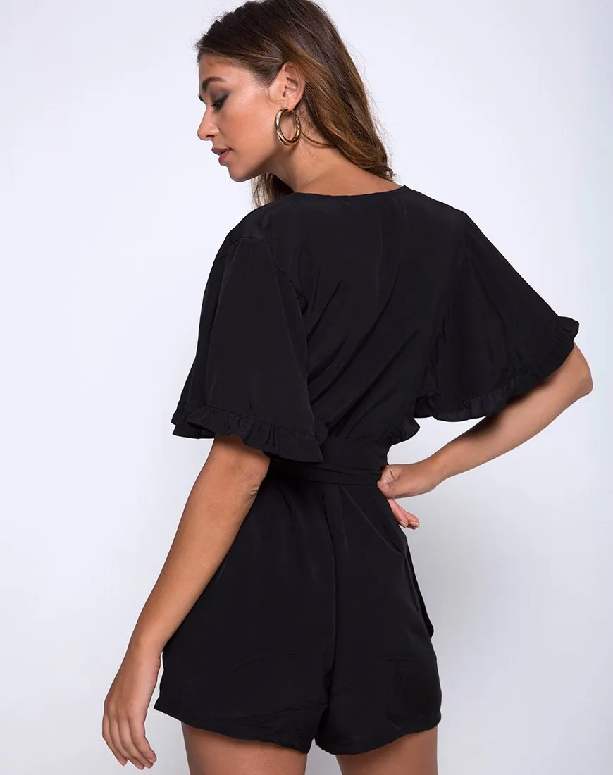 Tamiko Jumpsuit in Black