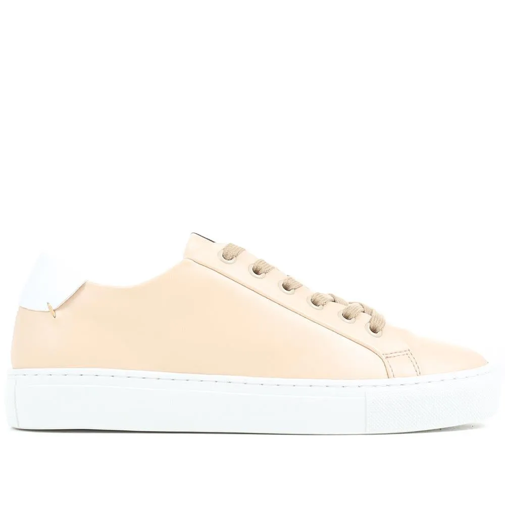 Tillie Apple Leather Trainers - TILLIE / 323 515