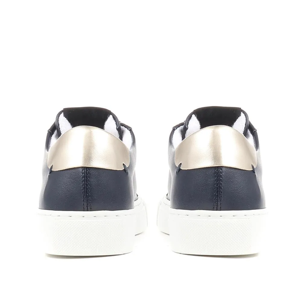 Tillie Apple Leather Trainers - TILLIE / 323 515