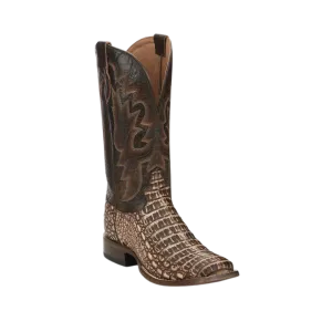 Tony Lama Men's Mitcham Peanut Hornback Caiman Boots