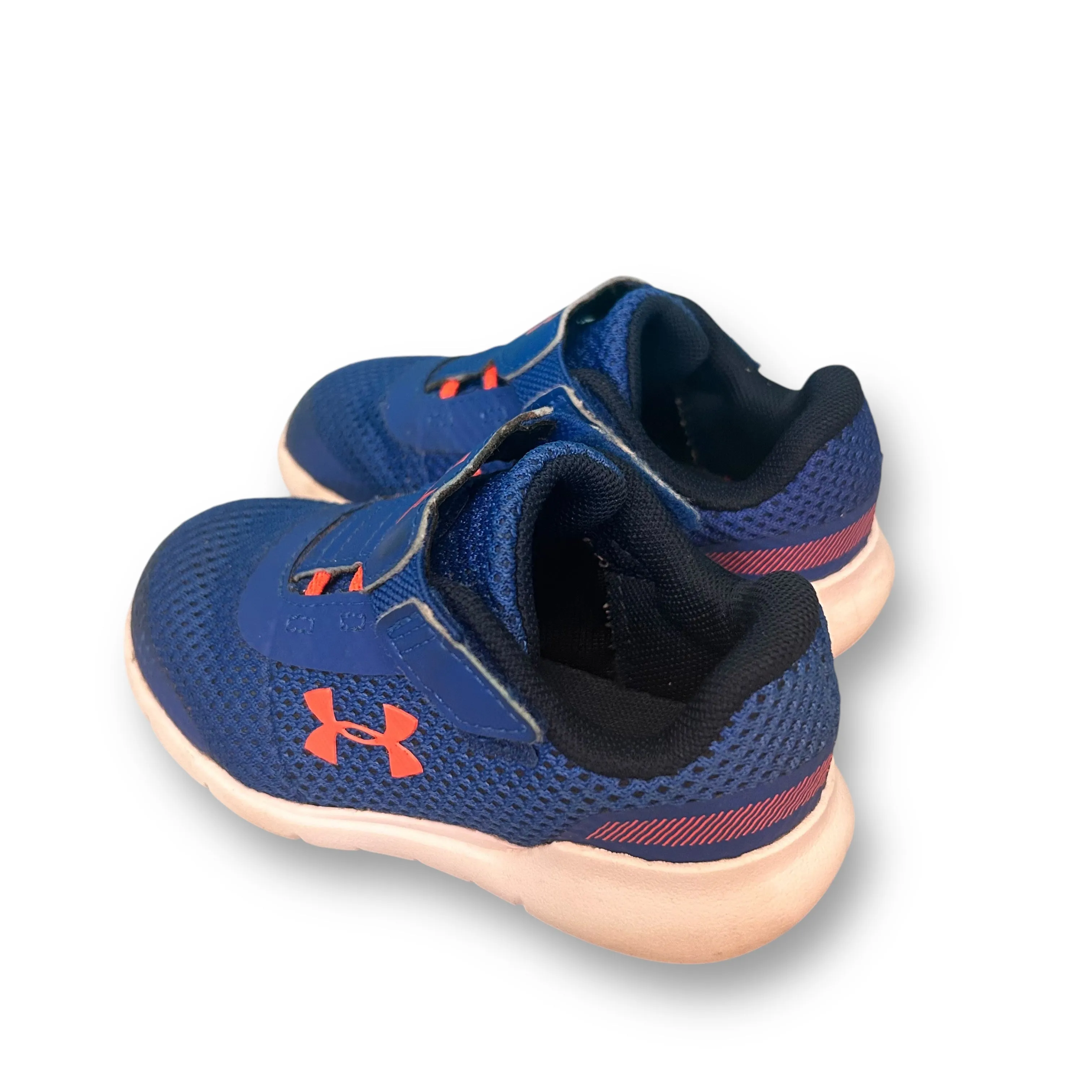 Under Armour Toddler Boy Size 6 Royal Blue No-Tie Sneakers