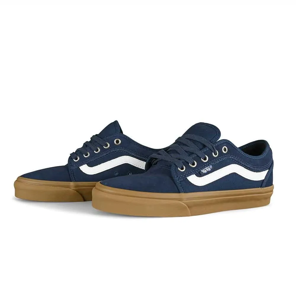 Vans Chukka Low Sidestripe - Navy / Gum