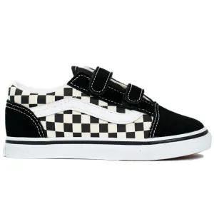 Vans Old Skool V - (Primary Check) Black/White