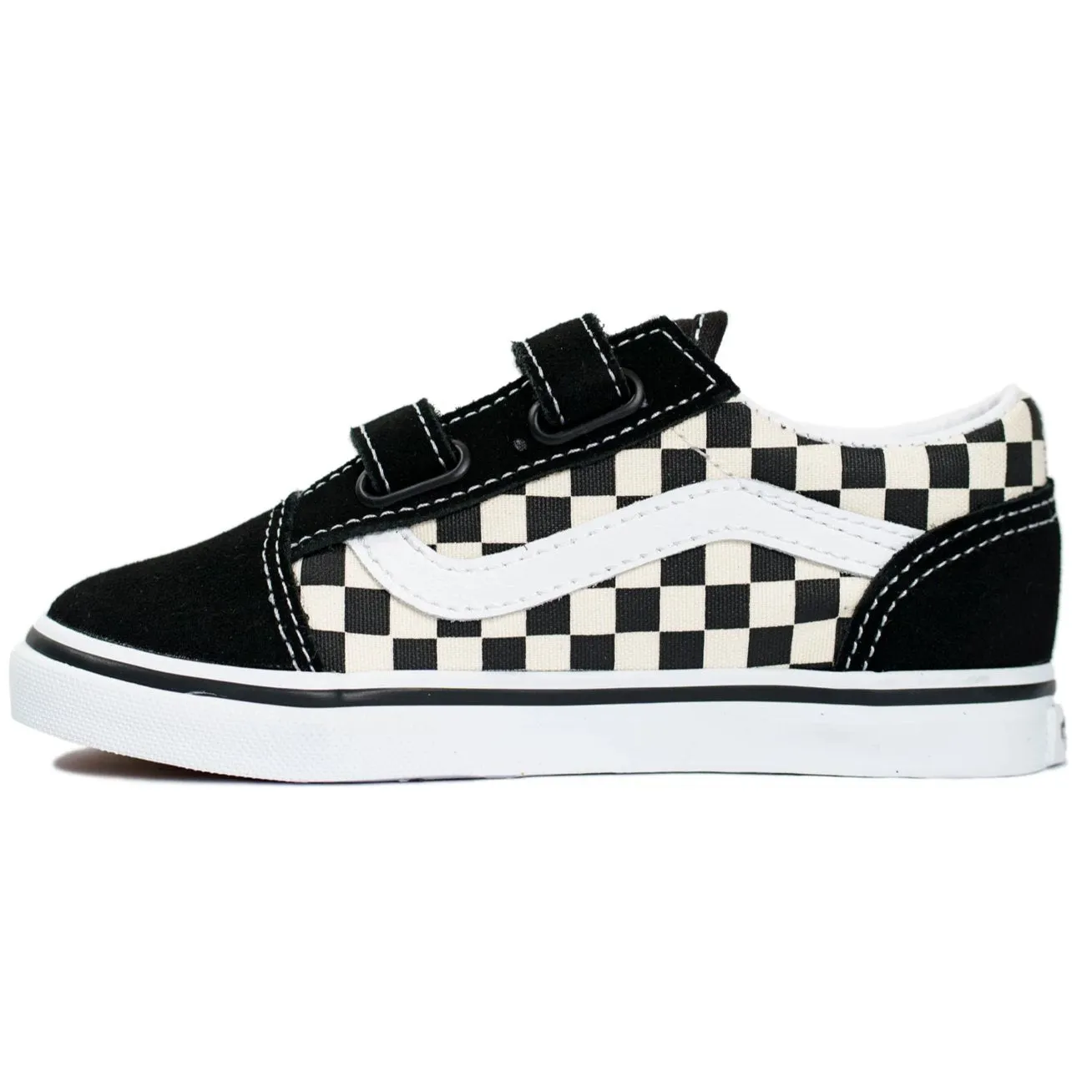 Vans Old Skool V - (Primary Check) Black/White