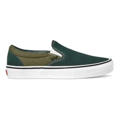 Vans Skate Slip-On Skateboard Shoe - Scarab/Military