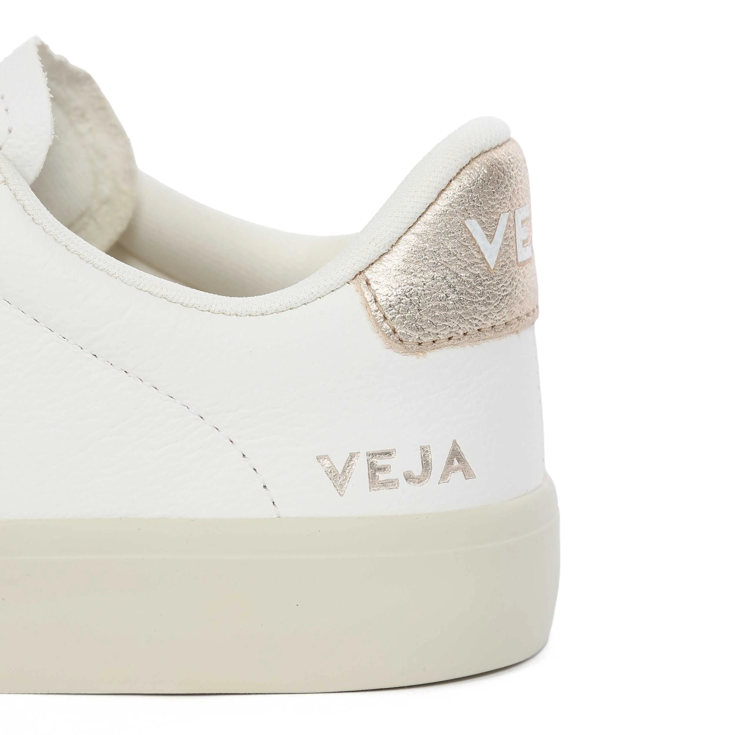 Veja Campo Ladies Trainer in Extra White & Platine