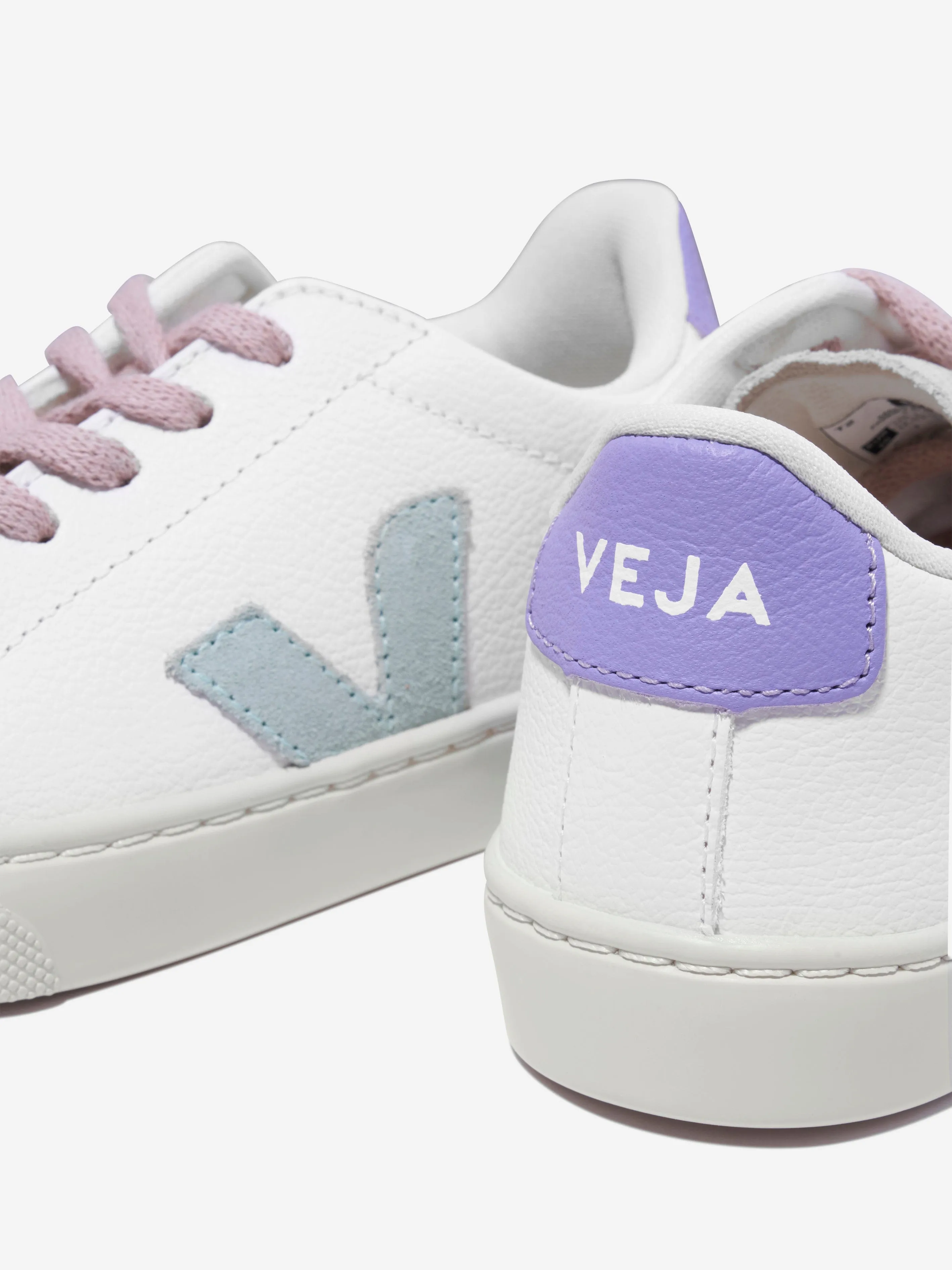 Veja Girls Small Esplar Lace Up Trainers in Multicolour