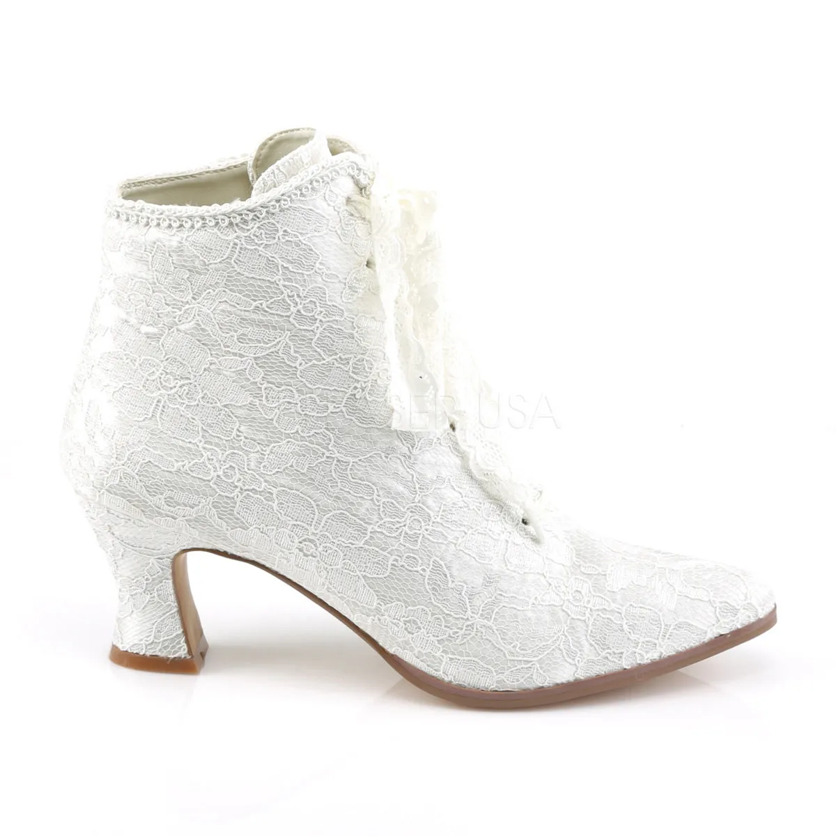 Victorian Wedding Shoes Ivory