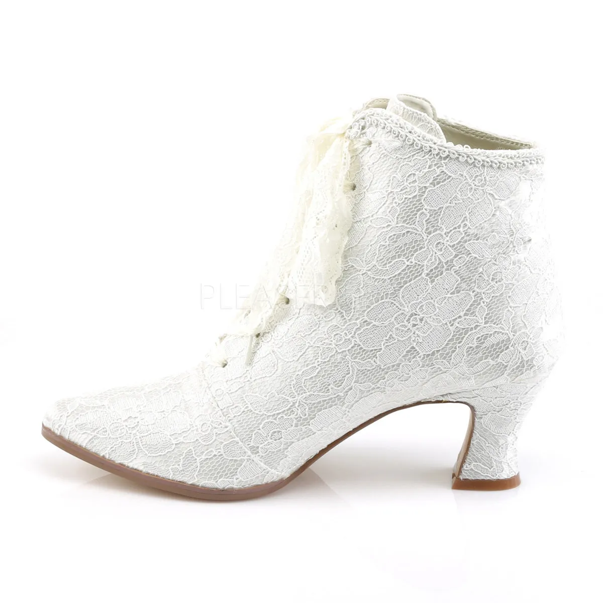 Victorian Wedding Shoes Ivory