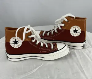 Vintage 1970's Converse Chuck Taylor All Star Rust Mustard High Top Size 7 Women