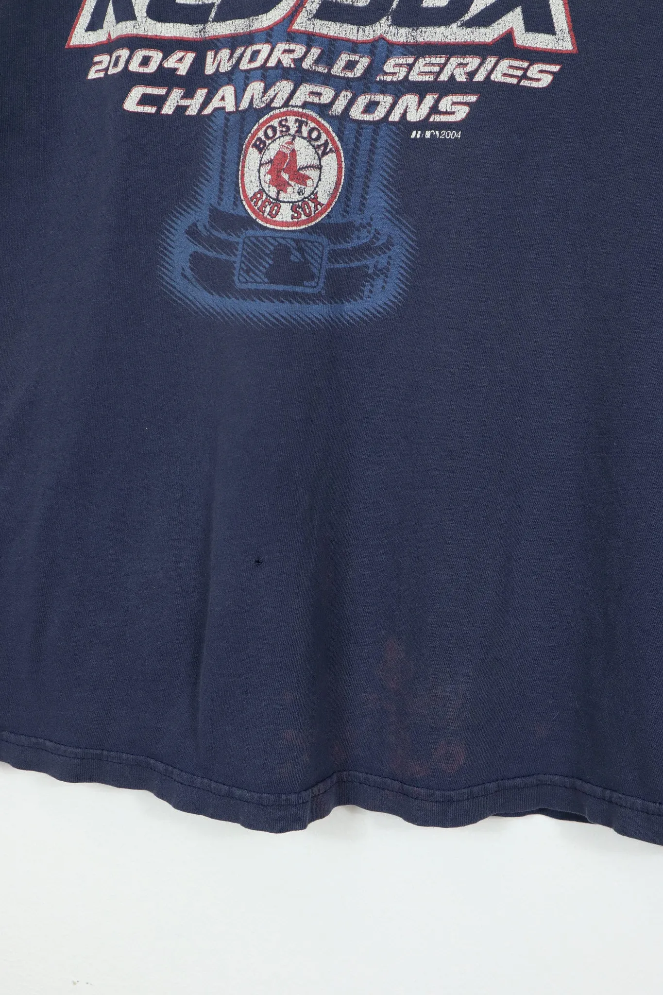 Vintage Boston Red Sox 2004 World Series Champions Sleeveless Tee