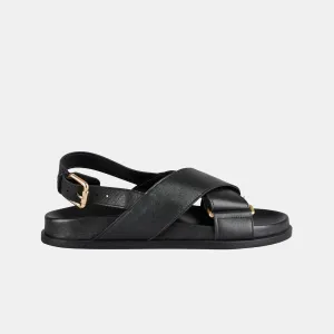 Viola Footbed Black