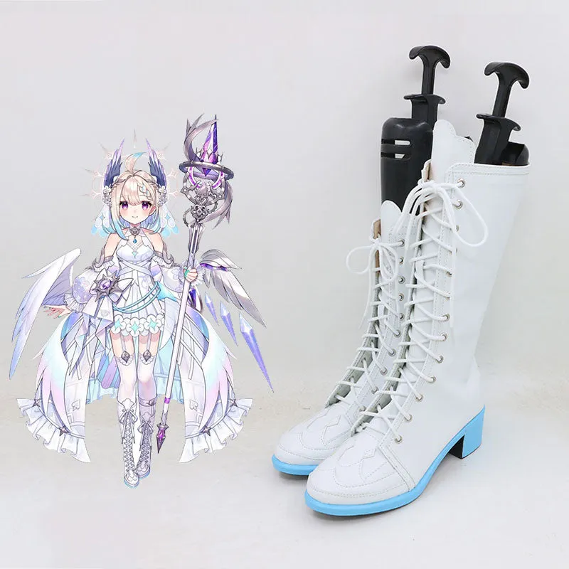 Virtual YouTuber Nijisanji Ethyria Enna Alouette Shoes Cosplay Boots