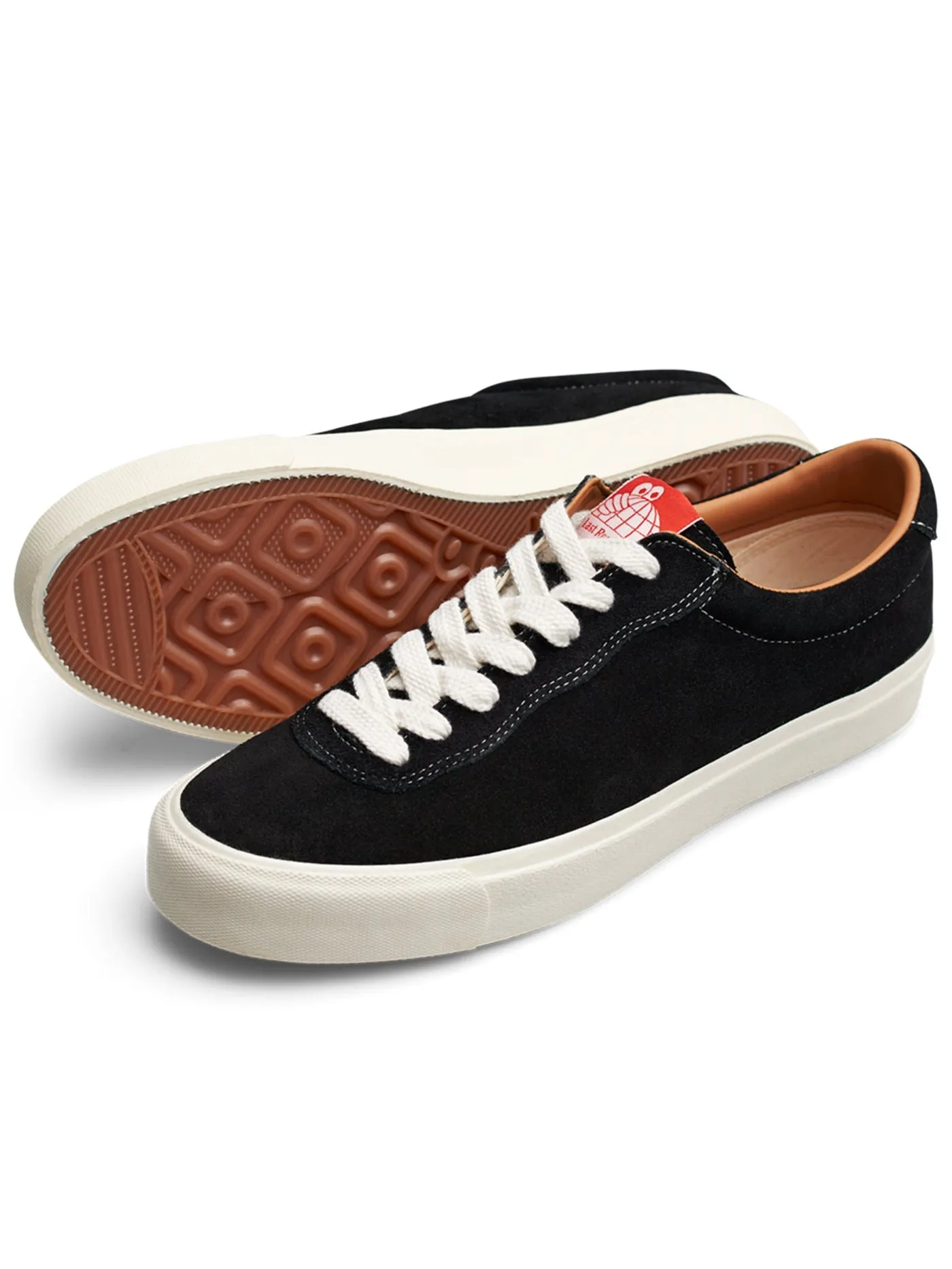 VM001 Suede Lo Black/White Shoes