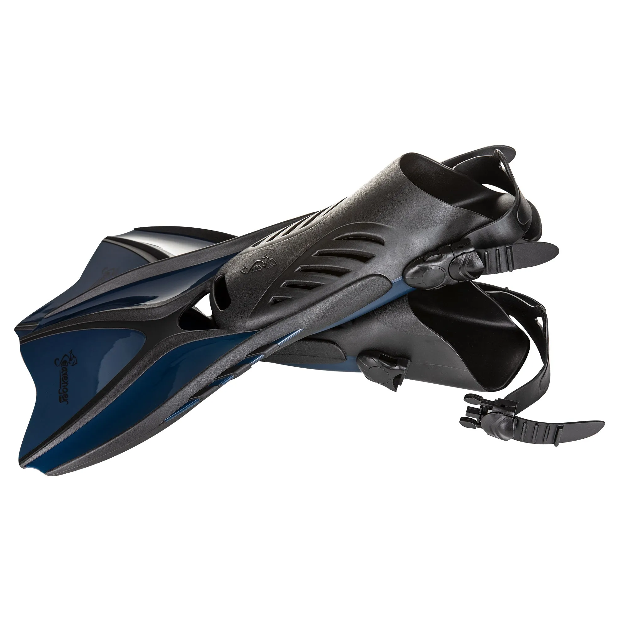 Voyager Snorkeling Fins - Midnight Blue