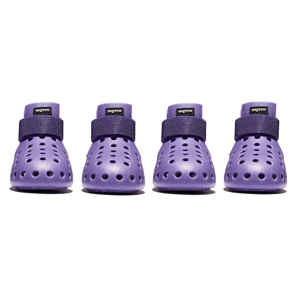 Wagwear WagWellies Mojave Dog Boots (Purple)