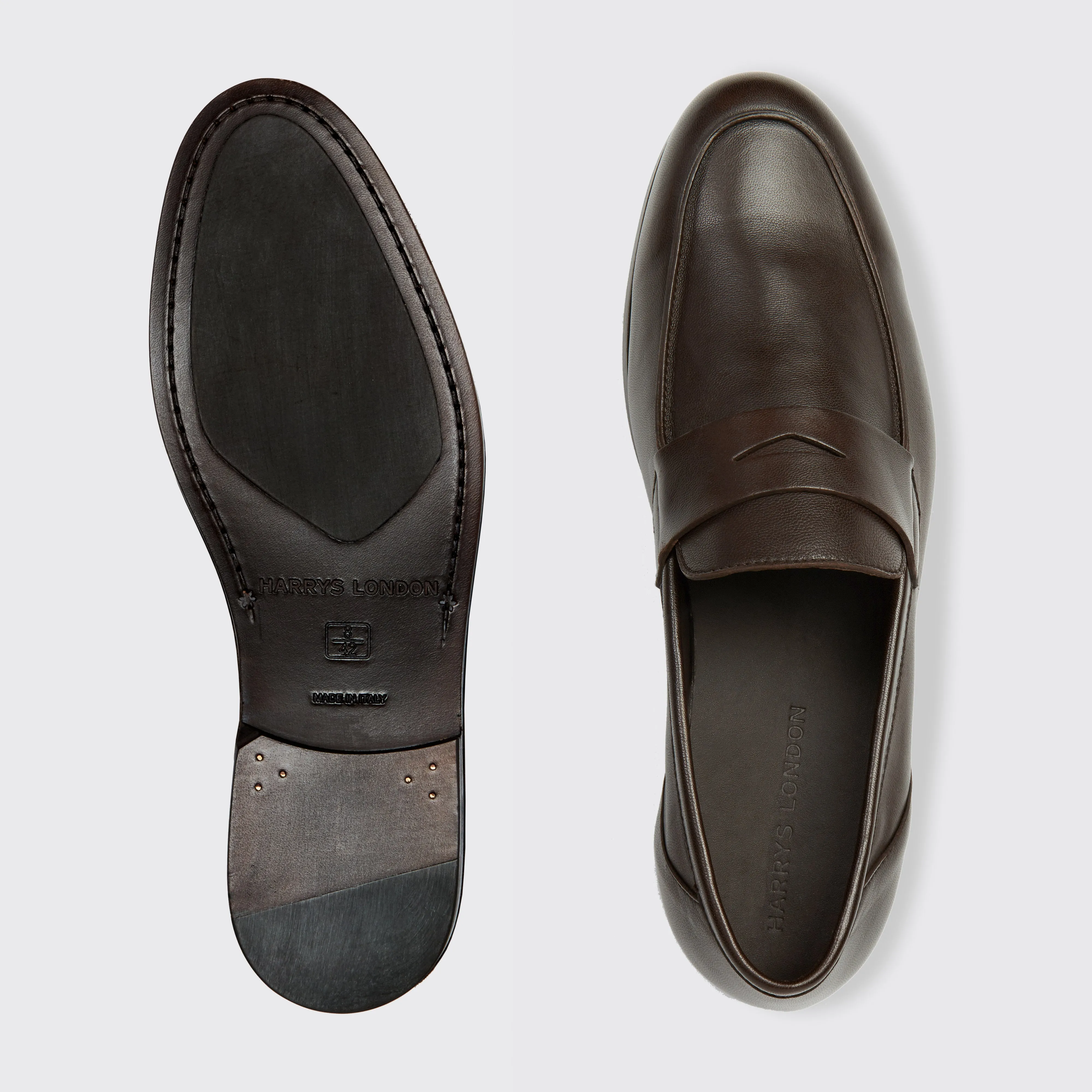 William II Soft Calf Dark Brown