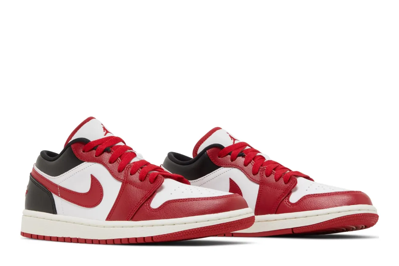 Wmns Air Jordan 1 Low 'White Gym Red'