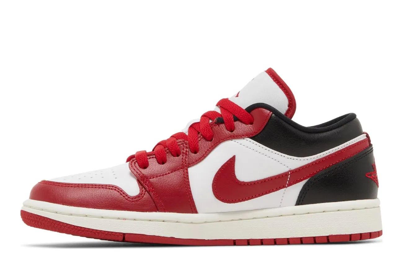 Wmns Air Jordan 1 Low 'White Gym Red'