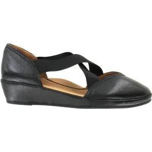 Women's L'Amour Des Pieds Bane Black Lamba Leather