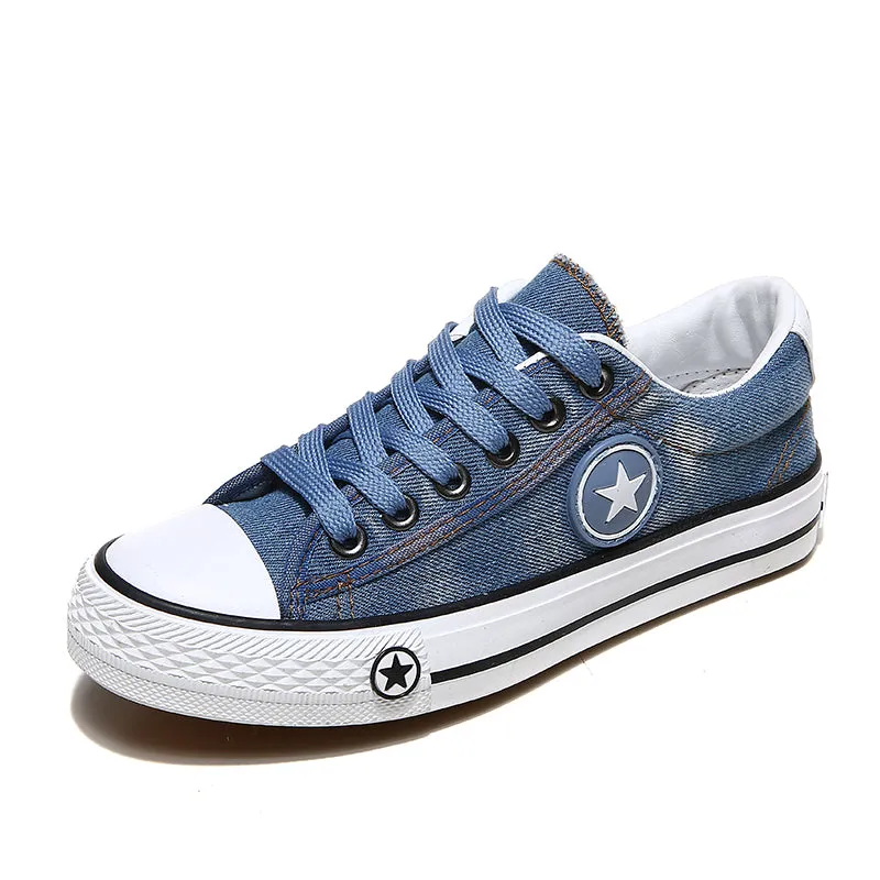 Women's Summer Denim Canvas Shoes