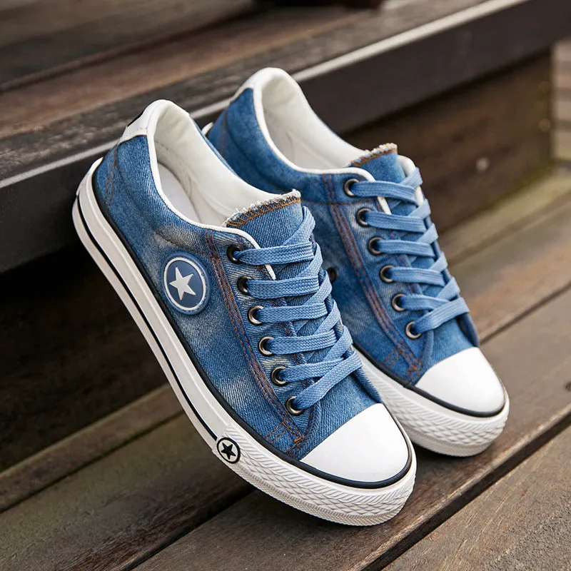 Women's Summer Denim Canvas Shoes