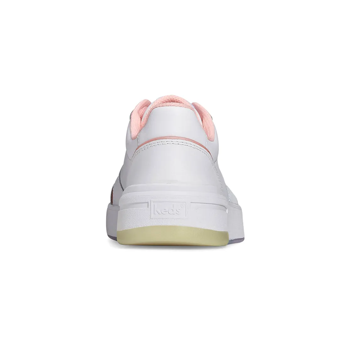 Women's The Court Leather Translucent Sneaker White/Multi (WH67892)